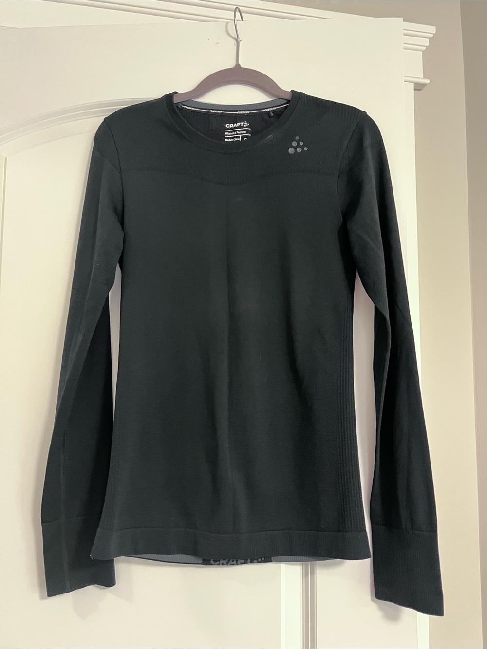 Craft Black Women’s Long-Sleeve Performance Top